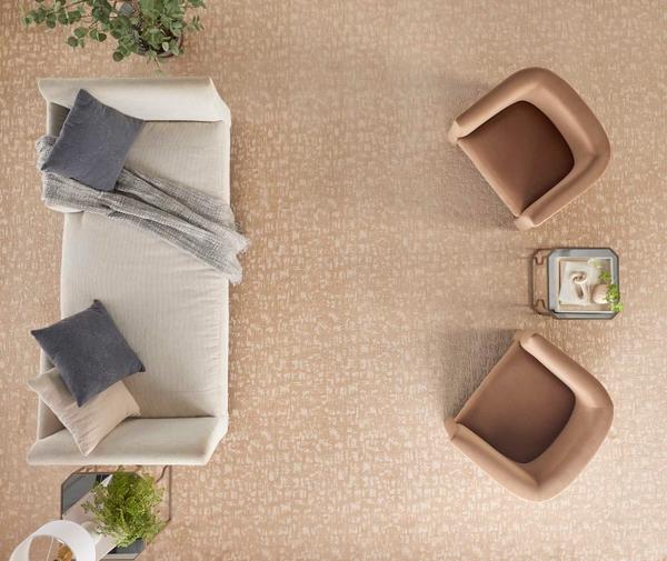 Nourison LUSTER ABSTRACT LSTAB BRASS