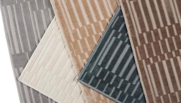 Nourison LUSTER GRID LSTGR PORCELAIN