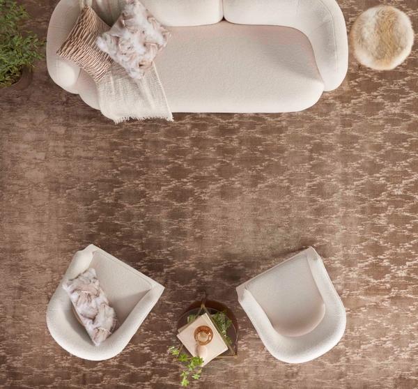 Nourison LUSTER TRELLIS LSTTR BRONZE