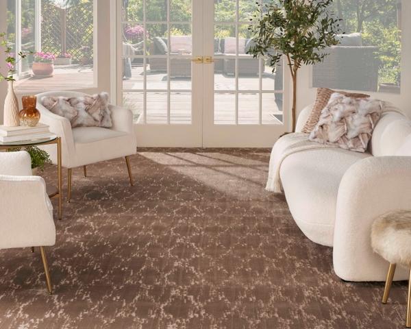 nourison LUSTER TRELLIS LSTTR BRONZE