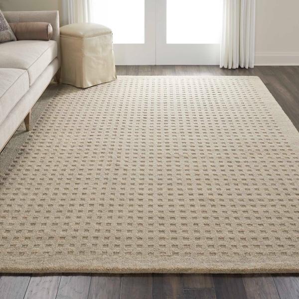 nourison MARANA MNN01 TAUPE AREA RUG