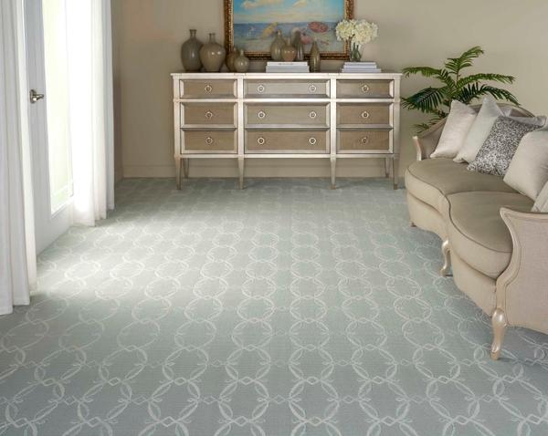 Nourison NEPAL POKHARA NEP05 MIST BROADLOOM CARPET
