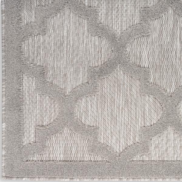 nourison Nourison Easy Care NES01 Silver Grey Rug