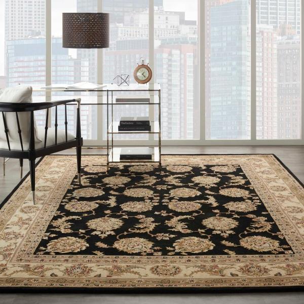 Nourison Nourison Home 2000 2022 BLACK AREA RUG
