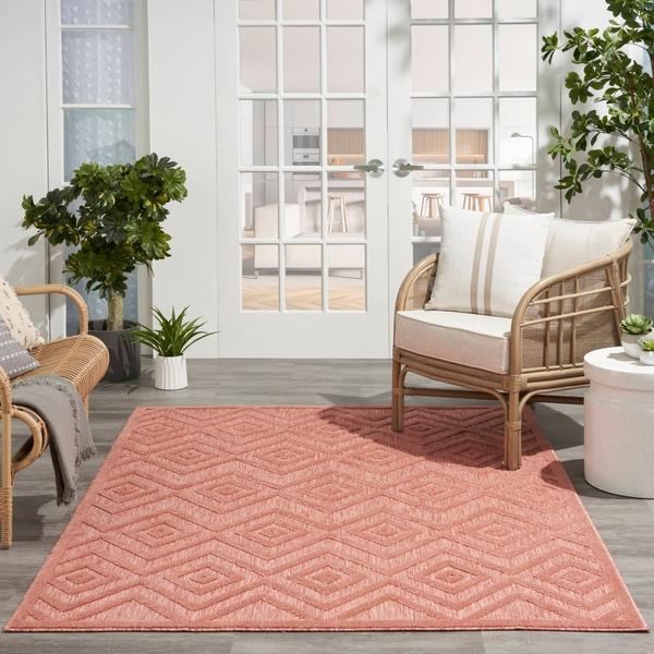 Nourison Nourison Versatile NRV01 Coral/Orange Rug