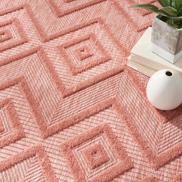Nourison Nourison Versatile NRV01 Coral/Orange Rug