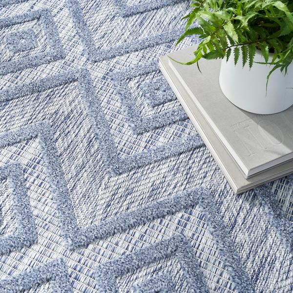 Nourison Nourison Versatile NRV01 Denim Blue Rug