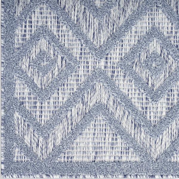 nourison Nourison Versatile NRV01 Denim Blue Rug