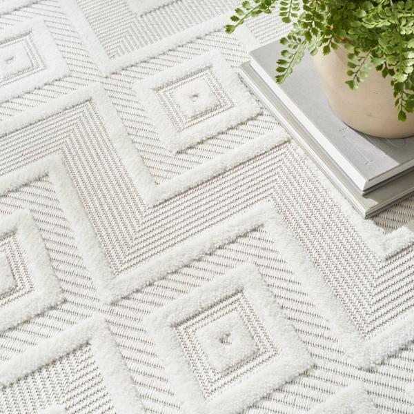 Nourison Nourison Versatile NRV01 Ivory/White Rug