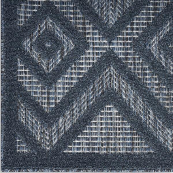 nourison Nourison Versatile NRV01 Navy Blue Rug