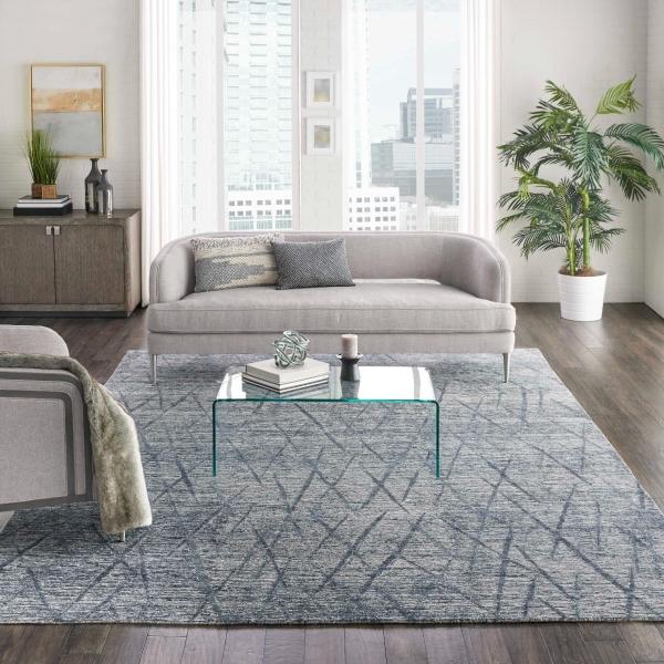 Nourison OCEAN OCP02 INDIGO AREA RUG