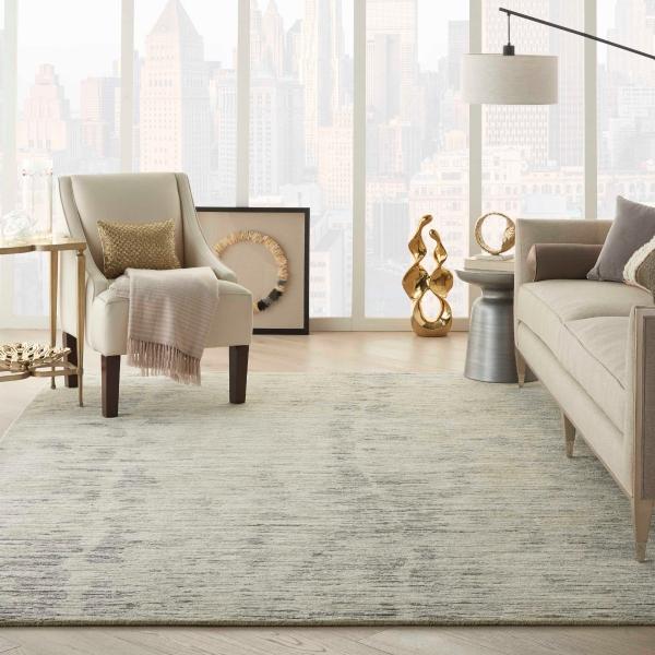 Nourison OCEAN OCP03 IVORY/SLATE AREA RUG