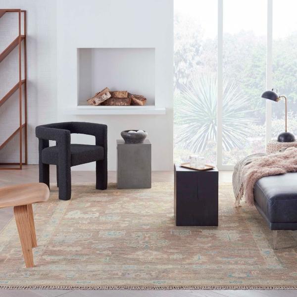 Nourison ODESSA ODS01 IVORY MOCHA AREA RUG