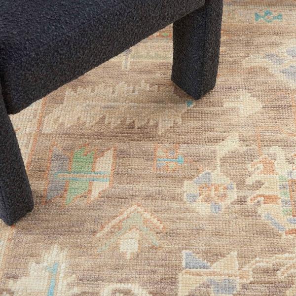 Nourison ODESSA ODS01 IVORY MOCHA AREA RUG