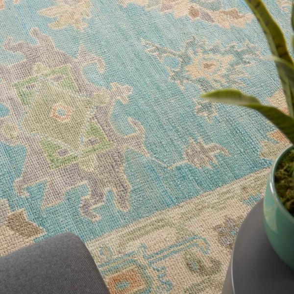 Nourison ODESSA ODS03 BLUE MULTICOLOR AREA RUG