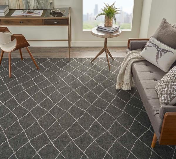 Nourison OLD WORLD TRELLIS OWTRL CHARCOAL