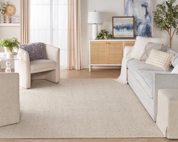 nourison ORGANIC WAVE ORGWV OATMEAL