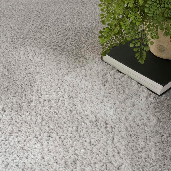 Nourison Pacific Shag Silver Grey Rug PCS01 Home