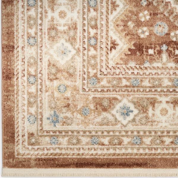 nourison Pardis Rust Indoor only Persian Rug PRD04