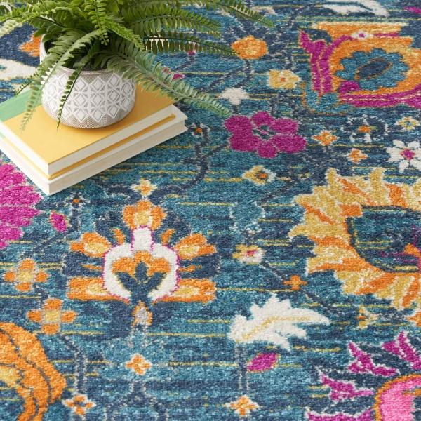 Nourison PASSION PSN01 DENIM AREA RUG