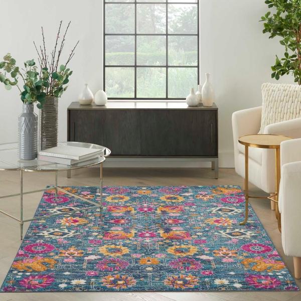 Nourison PASSION PSN01 DENIM AREA RUG