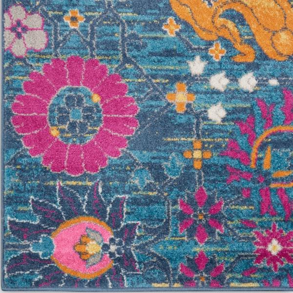 nourison PASSION PSN01 DENIM AREA RUG
