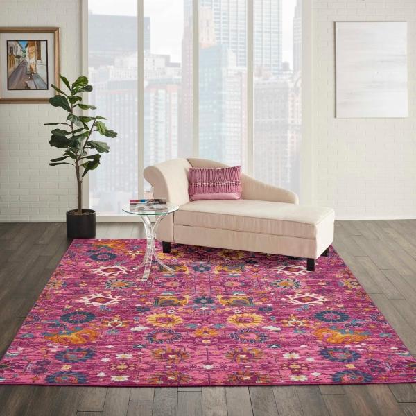 Nourison PASSION PSN01 FUCHSIA AREA RUG
