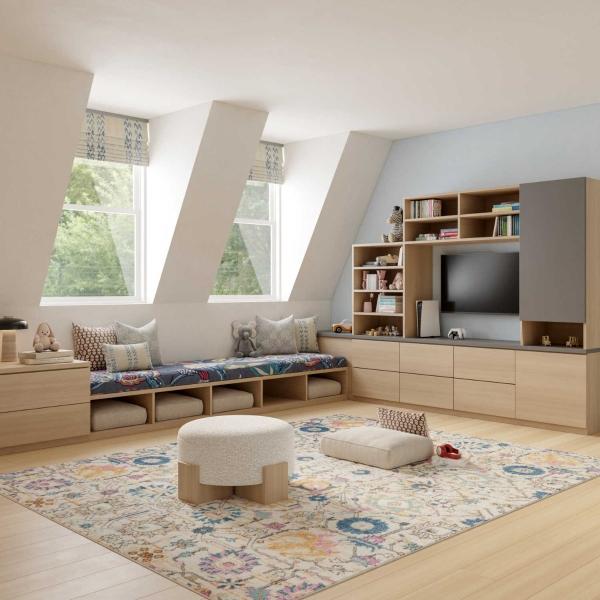 Nourison PASSION PSN01 IVORY/MULTI AREA RUG