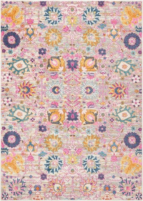 Nourison PASSION PSN01 SILVER AREA RUG