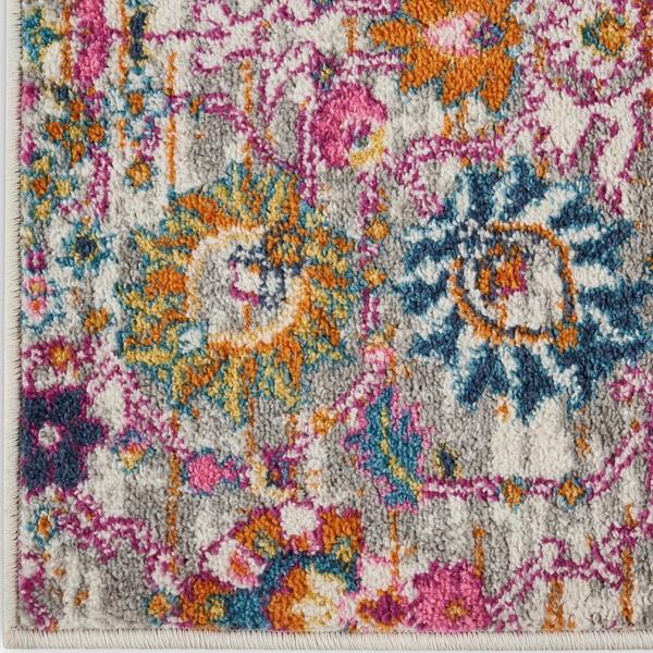 nourison PASSION PSN01 SILVER AREA RUG