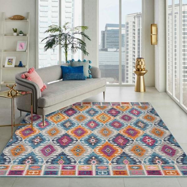 Nourison PASSION PSN02 MULTICOLOR AREA RUG