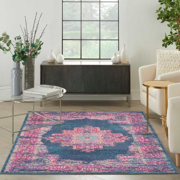 Nourison PASSION PSN03 BLUE AREA RUG