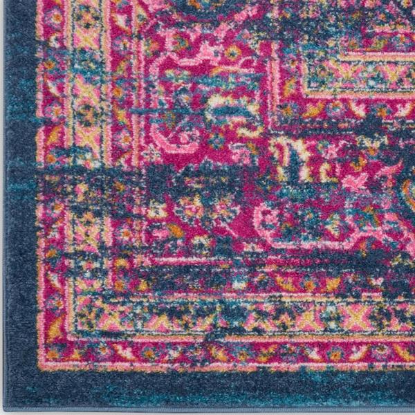 nourison PASSION PSN03 BLUE AREA RUG