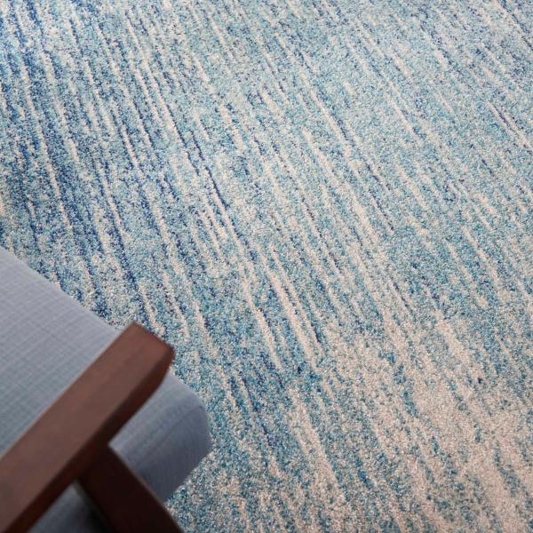 Nourison PASSION PSN09 NAVY/LIGHT BLUE AREA RUG