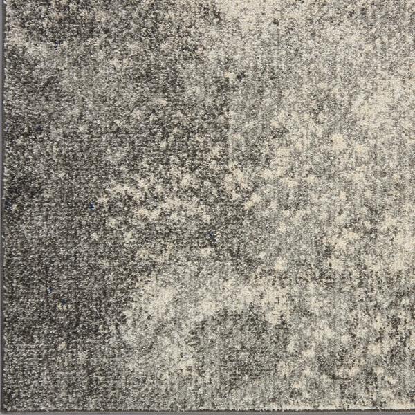 nourison PASSION PSN10 CHARCOAL/IVORY AREA RUG
