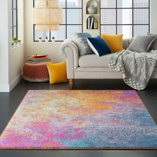 Nourison PASSION PSN10 SUNBURST AREA RUG