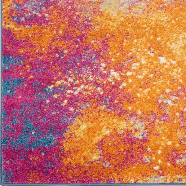 nourison PASSION PSN10 SUNBURST AREA RUG