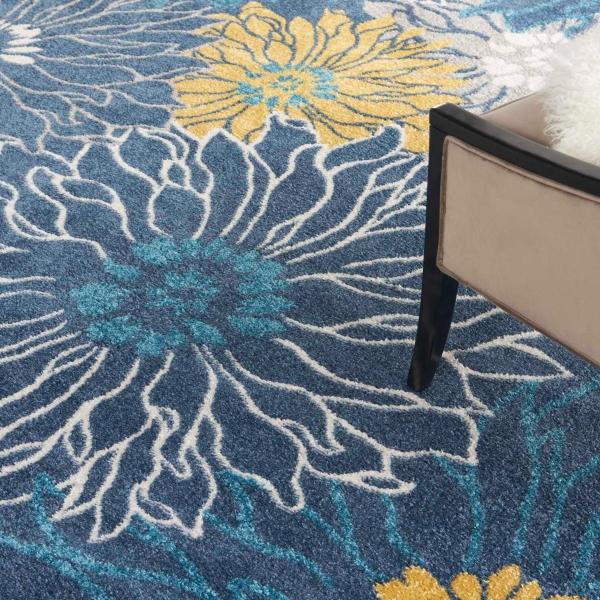 Nourison PASSION PSN17 BLUE AREA RUG