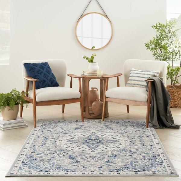 Nourison Passion PSN22 Grey/Beige Rug