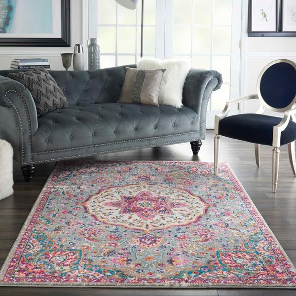 Nourison PASSION PSN22 GREY/MULTI AREA RUG