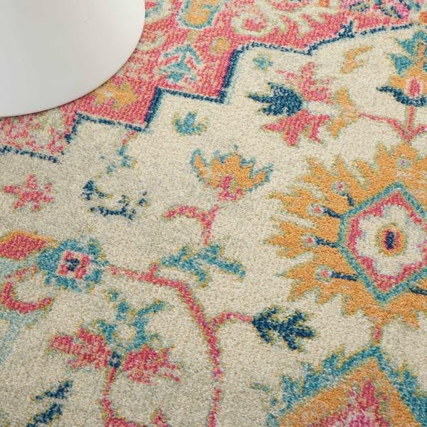 Nourison PASSION PSN25 IVORY/PINK AREA RUG