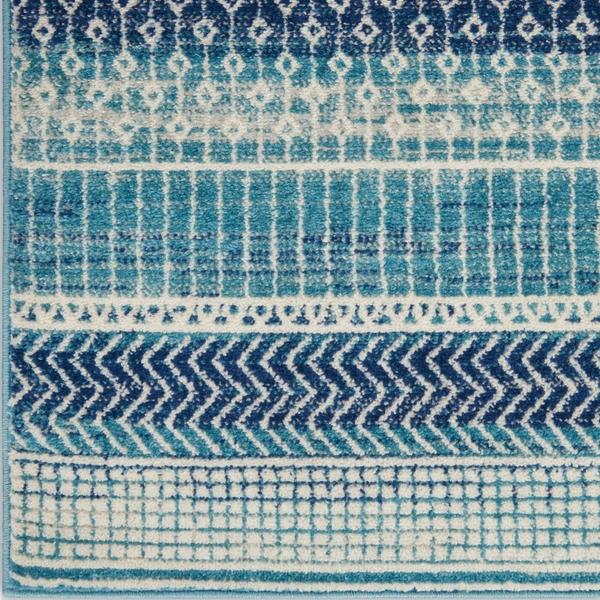 nourison PASSION PSN26 NAVY BLUE AREA RUG