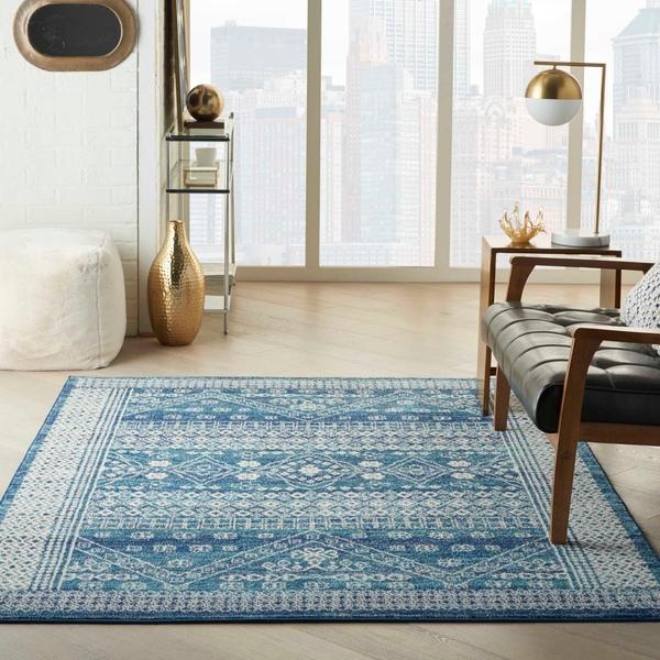 Nourison PASSION PSN27 NAVY BLUE AREA RUG