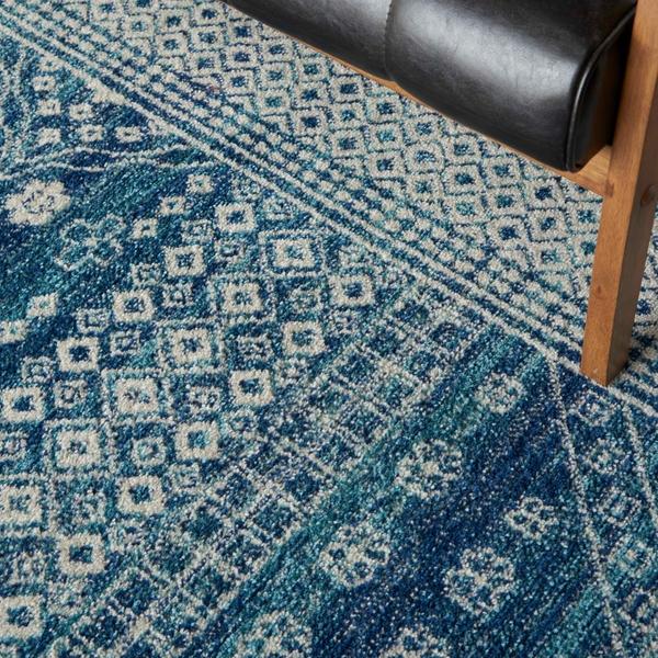 Nourison PASSION PSN27 NAVY BLUE AREA RUG