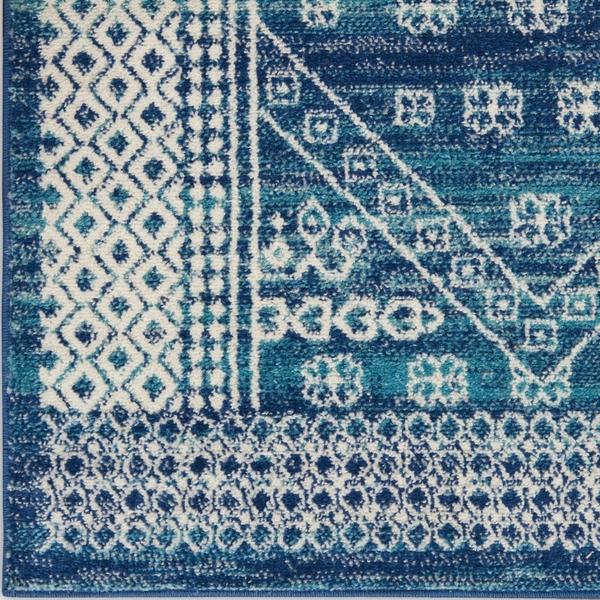 nourison PASSION PSN27 NAVY BLUE AREA RUG
