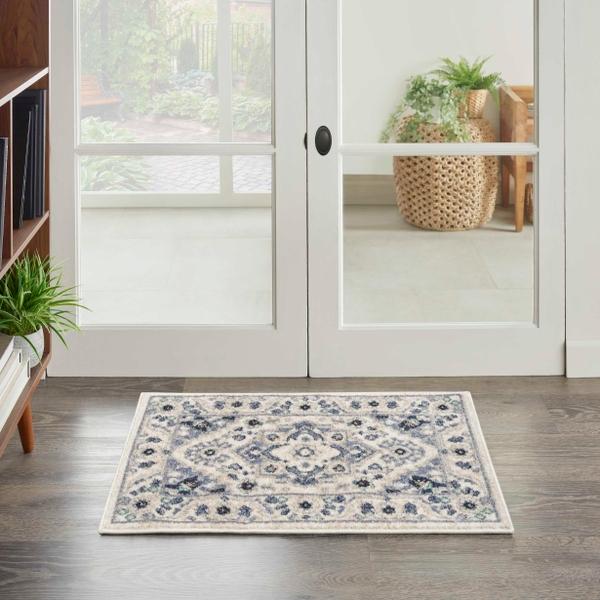 Nourison Passion PSN33 Ivory/Grey Rug