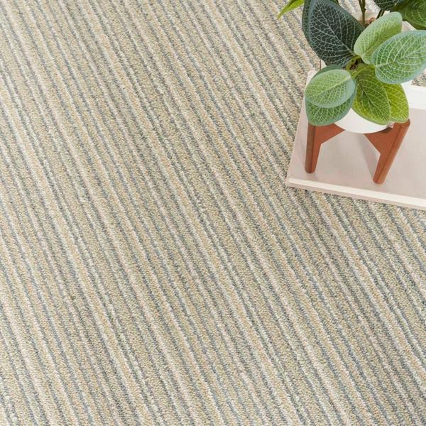 Nourison PASTORAL STRIPE PSTST CLEAR HORIZON