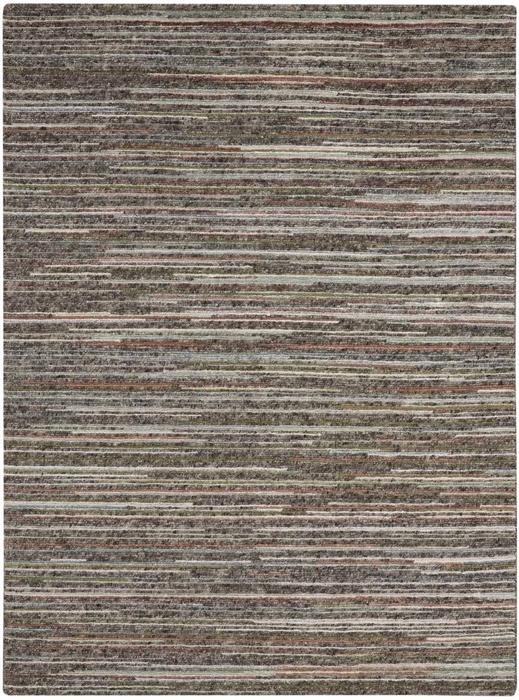Nourison PLATEAU PAE01 GREY/GREEN AREA RUG