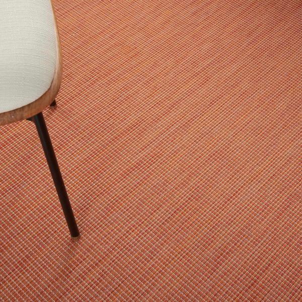 Nourison Positano Orange Outdoor Rug POS01 Home