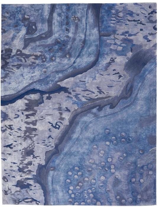 Nourison PRISMATIC PRS05 BLUE AREA RUG